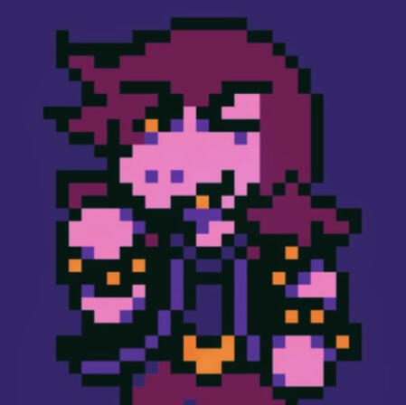 Suzie from Deltarune.
