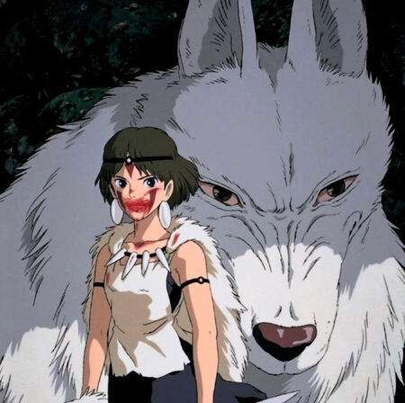 San from Princess Mononoke.